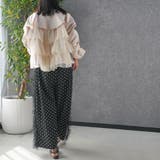 バックチュールショートトレンチコート 3段チュール ノッチドラペル | mili an deni | 詳細画像10