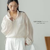 シアーブルゾン レディース ショート丈 | mili an deni | 詳細画像13 