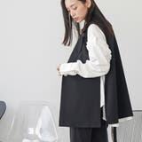 テーラードミドル丈ベスト ジレ レディース | mili an deni | 詳細画像17