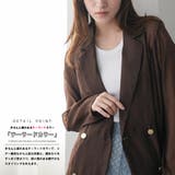 シアージャケット レディース テーラードジャケット | mili an deni | 詳細画像3 