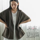 テーラードジャケット レディース リネンタッチ | mili an deni | 詳細画像4 