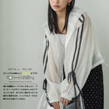シアーブルゾン レディース フードジャケット | mili an deni | 詳細画像3 