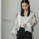 シアーブルゾン レディース フードジャケット | mili an deni | 詳細画像6 