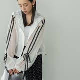 シアーブルゾン レディース フードジャケット | mili an deni | 詳細画像7 