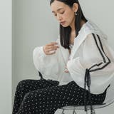 シアーブルゾン レディース フードジャケット | mili an deni | 詳細画像8 