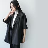 ヴィンテージワッシャー半袖ジャケット テーラージャケット ダブル | mili an deni | 詳細画像16