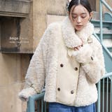 スウェード×ボアジャケット ムートンジャケット ボアブルゾン | mili an deni | 詳細画像7 