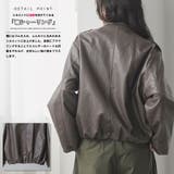 レザージャケット レディース フェイクレザー | mili an deni | 詳細画像5 