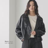 レザージャケット レディース フェイクレザー | mili an deni | 詳細画像6 