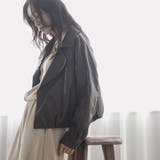 レザージャケット レディース フェイクレザー | mili an deni | 詳細画像14 