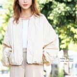 レディース ブルゾン 袖ギャザーブルゾン | mili an deni | 詳細画像10