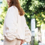 レディース ブルゾン 袖ギャザーブルゾン | mili an deni | 詳細画像11