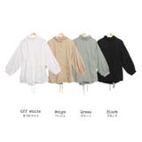 フード取り外しモッズコート ビッグシルエット ドロップショルダー | mili an deni | 詳細画像14 