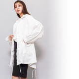 フード取り外しモッズコート ビッグシルエット ドロップショルダー | mili an deni | 詳細画像6 