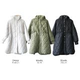 中綿キルトフード付きコート ビッグシルエット 微撥水 | mili an deni | 詳細画像19 