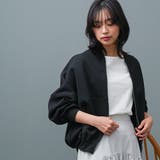 オーバーサイズブルゾン ジップアップ ゆったり | mili an deni | 詳細画像7