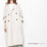 サンドベージュ | キャンディスリーブ BIGトレンチコート スプリングコート | mili an deni