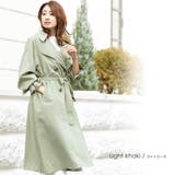 ライトカーキ | キャンディスリーブ BIGトレンチコート スプリングコート | mili an deni