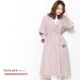 ダスティピンク | チュールレース トレンチコート スプリングコート | mili an deni