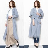 チュールレース トレンチコート スプリングコート | mili an deni | 詳細画像10