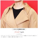 中綿トレンチコート ビッグシルエット 長袖 | mili an deni | 詳細画像5