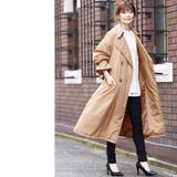 中綿トレンチコート ビッグシルエット 長袖 | mili an deni | 詳細画像9