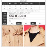 中綿トレンチコート ビッグシルエット 長袖 | mili an deni | 詳細画像13