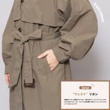 胸ヨーク付きステンカラーコート ボリューム袖 スプリングコート | mili an deni | 詳細画像6