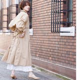 胸ヨーク付きステンカラーコート ボリューム袖 スプリングコート | mili an deni | 詳細画像8