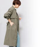 胸ヨーク付きステンカラーコート ボリューム袖 スプリングコート | mili an deni | 詳細画像11