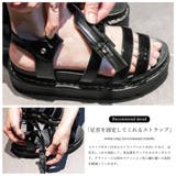ストラップ厚底サンダル スムース エナメル | mili an deni | 詳細画像4