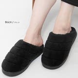 ブラック | ボアモックシューズ F 雑貨 アクセサリー レディース 秋冬 ミリアンデニ | mili an deni