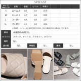 キルティングフラットサンダル スムース シューズ | mili an deni | 詳細画像15