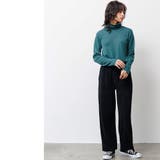 ひまわりオイル加工タートルネックプルオーバー 長袖 カットソー | mili an deni | 詳細画像6 