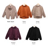 バックファスナーパーカー スウェード調 ドロップショルダー | mili an deni | 詳細画像14 