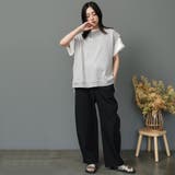 裏毛ファスナー開きベスト スウェット バックファスナー | mili an deni | 詳細画像14 