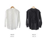 タキシードフリルブラウス ブラウス レディース | mili an deni | 詳細画像19 