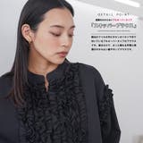 タキシードフリルブラウス ブラウス レディース | mili an deni | 詳細画像4 