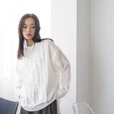 タキシードフリルブラウス ブラウス レディース | mili an deni | 詳細画像9 