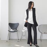 タキシードフリルブラウス ブラウス レディース | mili an deni | 詳細画像11 