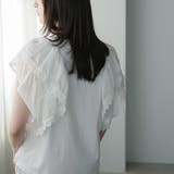 ラッフルスリーブTシャツ レディース フリル袖 | mili an deni | 詳細画像8