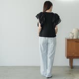 ラッフルスリーブTシャツ レディース フリル袖 | mili an deni | 詳細画像15