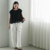 リボンチュール バルーンベスト レディース | mili an deni | 詳細画像17