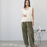 ドット刺繍 フリルベスト レディース | mili an deni | 詳細画像8 