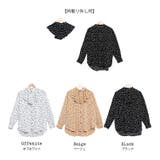 取り外しラッフル襟バンドカラードットシャツ 長袖 M | mili an deni | 詳細画像15