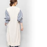 Vネックロングニットベスト ジレ ベスト | mili an deni | 詳細画像11 