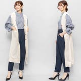 Vネックロングニットベスト ジレ ベスト | mili an deni | 詳細画像12 