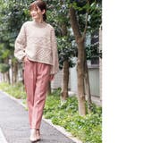 ループヤーンジャガードニットプルオーバー ニット ドロップショルダー | mili an deni | 詳細画像9 