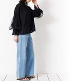 カバースリーブハイネックブラウス チュールスリーブ ハイネック | mili an deni | 詳細画像20 