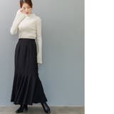 フレアスリーブハイネックプルオーバーTシャツ カットソー 長袖 | mili an deni | 詳細画像7